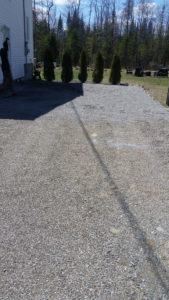 Préparation pose de dalle de béton, bordure de jardin et pavé uni à St-Jérôme - Paysagement Emmanuel Mathieu Dupont à St-Jérôme